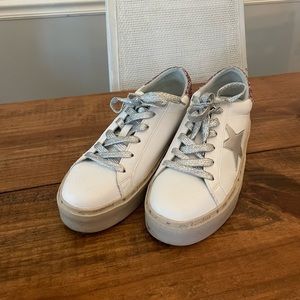 Shu Shop Reba pink glitter sneaker